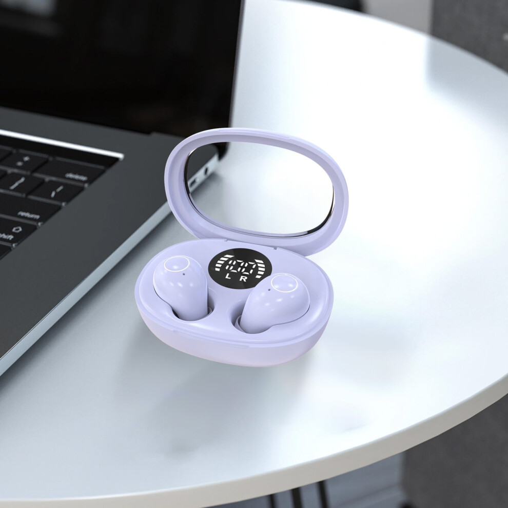 Earbuds For Sleeping Side Sleepers Mini Wireless Bluetooth Earbuds Tiny Discreet Hidden Earbuds For Small Ear Canals In Ear Small Headphones Beige 9085618440401