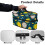 Handheld Steamer Iron Storage Case Zipper Handle Portable Iron Case Lemon Pattern, Case Only 5