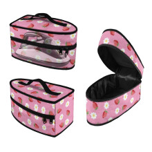 Iron Holder Bag Compatible with Most Iron Strawberry Sunflower Pattern Steam Iron Carrying Case, Bag Only
