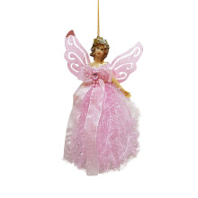 Christmas Tree Topper Angel Ornament with Hanging Rope