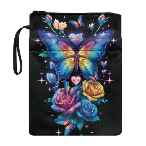 Bible case bag polyester fabric with handle 8.66 x 11.42