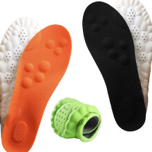 Footstr-innersulor – Andningsbart mjukt skum, 4D-elastiska molnsulor, lätt hålfotsstöd och stötdämpning, för kvinnor och män (2 st, storlek