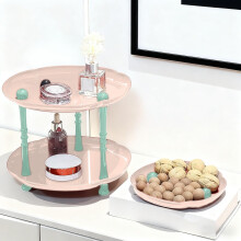 Cupcake Stand, 2 Tier Serving Tray, Two Tiered Dessert Pastry Stand, Cake Fruit Candy Display Tower Reusable Tiered Snack Serving Tray