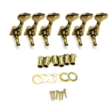 Guitar Headstock Pegs Metal Locking Tuners 6 Pieces
