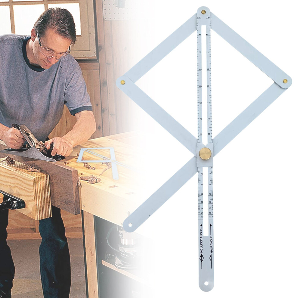 Corner Angle Finder Tool Stainless Steel Precision Protractor 10 To 170 Degree Measurement Gauge For Woodworking Tile 9027700115965