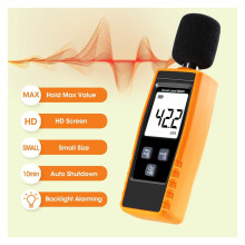 Digital Sound Level Meter 30-130 dB Handheld Noise Monitor