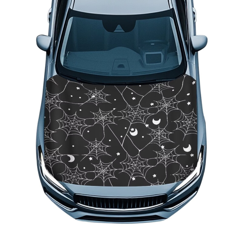 Stretch Polyester Car Hood Cover Â Waterproof, Compatible With Most Sedans, Trucks, Pickups & Sports Cars 9027700117112