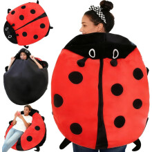 Ladybug Wearable Plush Pillow Large Size