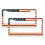 Vintage American Flag License Plate Frames 2 PCS 1