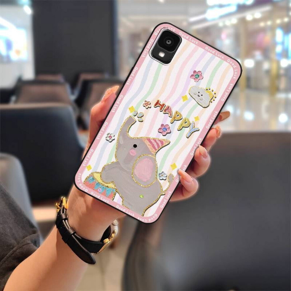 Tpu Shockproof Phone Case Compatible With Tcl 30Z/30Le/T602dl – Dirt-Resistant, Waterproof, Anti-Dust, Graffiti Cartoon Design 9181073480577