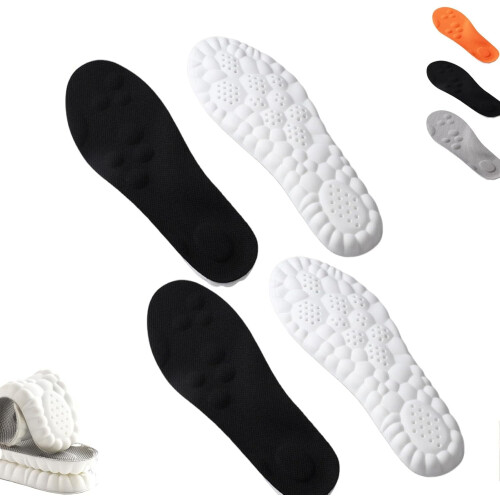 PU Shoe Insoles Soft Breathable Lightweight Shockproof