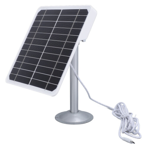 20W Solar Panel With Usb Charger For Outdoor Security Cameras Adjustable