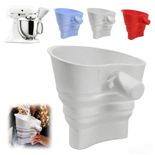 Flour Funnel for KitchenAid Stand Mixer 4.5–5 Qt