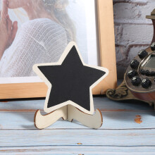10pcs Mini Wooden Blackboard Decorations for Indoor Outdoor Use
