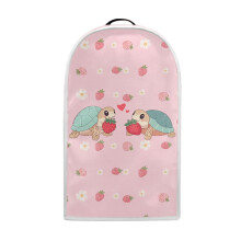 Turtle Love Berry 1pc Coffee Machine Dust Cover, Fitted Protective Case for Home Kitchen