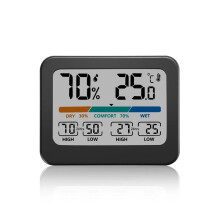 Digital Temperature Humidity Meter Sensor Thermometer Hygrometer Room Gauge LCD