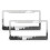 Stainless Aluminum License Plate Frame Foggy Trees 1