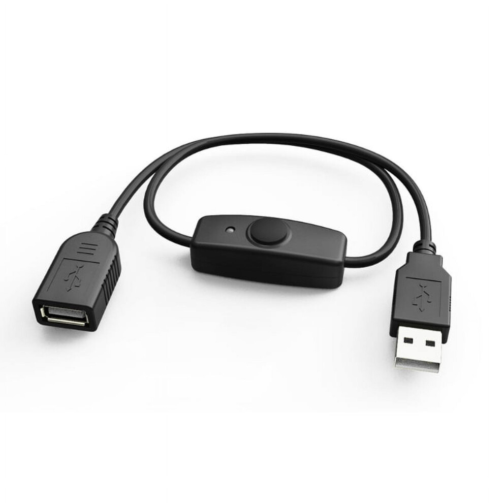 Usb 2.0 A Male To A Female Extension Cable 50Cm Or Black 9066521686919