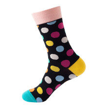 Willtoo Women's Casual Cotton Crew Socks – Colorful and Comfortable Fun Patterns for Women