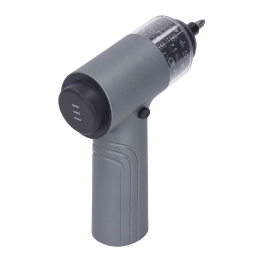 Forward Reverse Control Electric Screwdriver Cordless Rechargeable Tool With Digital Display Torque Setting Led Light Long Battery Life Portable Kit 1