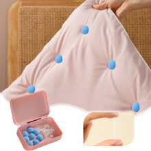 Non-Slip Duvet Cover Clips (8 pcs), Secure Bedspread Holders, ABS Material, Easy-to-Use Quilt Pins – Compatible with All Standard Duvet Covers