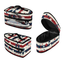 American Flag Star Print Steam Iron Storage Bag – Portable, Lightweight, Waterproof & Dustproof Travel Case for Irons, Compatible with Most Steamers