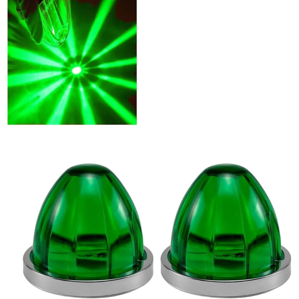 Ing Watermelon 2Pcs Led Watermelon S For Semi Truck, Water Melon Trailer Side Marker S, For Trailers, Trucks, Campers, Boats Light 9181073482489