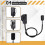 HXJS-4805D Model Electric Pedal Accelerator 0-5V Output 12-96V Input Accelerator Control Box Accelerator Coil 5