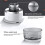 Portable Hand-Pressed Coffee Maker with Stainless Steel Filter Automatic Drip for Travel, Camping, Office 10