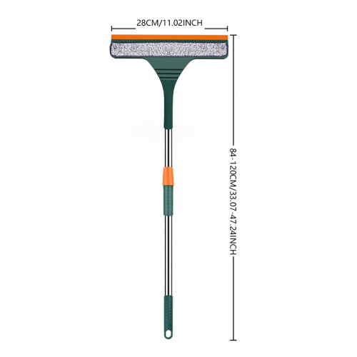 2026 New 2-in-1 Extendable Window Cleaning Kit with Squeegee – Compatible with Standard Tools 1
