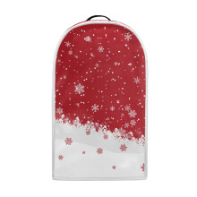 There is only one dust cover Mixer Blender Cover Hand Strap Polyester for Home Kitchen Indoor, Winter Snowflakes Fall