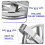 2Pcs Stable Clothes Strap Pulley with Wear Resistant Iron Design 3