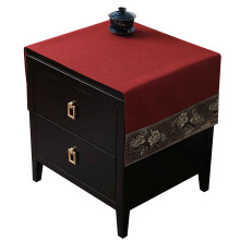 Bedside Table Cover Cloth Tablecloth Cover Washable & Anti-Slip Suitable For Bedside Table TV Microwave Washing Machine Refrigerator Dust Cover