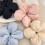 3D Flower Hair Scrunchie Thick Oversized Ponytail Holder 6
