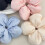 3D Flower Hair Scrunchie Thick Oversized Ponytail Holder 7