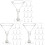 45Pcs Durable Wine Goblets Beverage 1