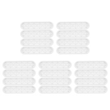 20Pcs Plastic Ventilation Grilles for Home Use and Air Flow