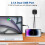 Συμβατό με το iPhone Charger Block, τον προσαρμογέα τοίχου 2.1A Dual USB + 2 καλώδια 10ft – Γρήγορη 2