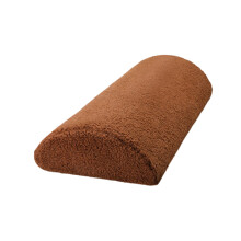 (58cmx25cmx10cm, Olive Brown) Recliner Foot Pillow Cushion High Resilience Half Roll Leg Pillow for Bed Chair Sofa Back Lumbar Leg Support