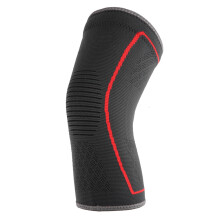 Comfortabele kniebrace voor mannen en vrouwen, gemaakt van ademend, vochtregulerend materiaal dat hoogwaardige ondersteuning en pijnverlichting biedt