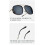 HJ-7352Unisex Γυαλιά Ηλίου - Ρετρό Διπλή Γέφυρα, Τετράγωνος Σκελετός για Γυναίκες & 2