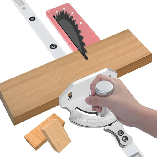 Miter Gauge Fixed Angle Gear Shifting Hole Universal Table 1