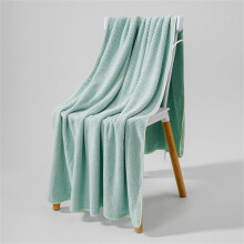 Ensemble de serviettes de bain en microfibre et de serviettes gaufrées, douces, absorbantes et à séchage rapide, idéales pour la salle de bain,