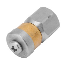 Buse de débouchage durable, buse de nettoyage haute pression pour égouts, 3 trous inversés, acier inoxydable antirouille pour applications