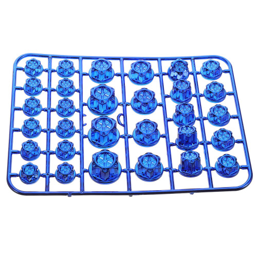 30Pièces Caches Vis ABS Bleu Décoratifs Protection Et Style