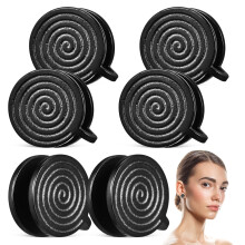 3 Pairs Pressure Earrings for Keloid Curling Pierced Man