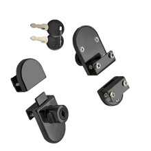 Zincs Alloy Glass Cabinet Lock Replacement Glass Door Lock Easy To Install Home Tool Security Hardware Accessories