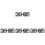 4Pcs Practical ABS 2025 Glasses New Year Costume Accessory 1