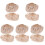 10Pcs Beige Sourdough Bread Cloth Liners Home Baking Basket Covers 1