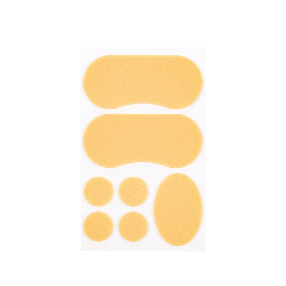 (7PCS, White) Self Adhesive Invisible Heel Anti-Wear Sticker, Heels Sticker for High Heels, Waterproof Anti Wear Foot Care Heel Protection Pad